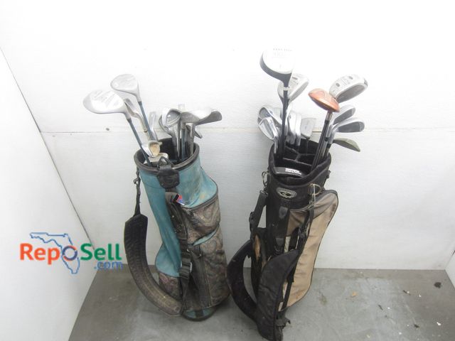 Lot 31-9231 - (2) Golf Clubs w/Bags - Approx (32) Clubs Total