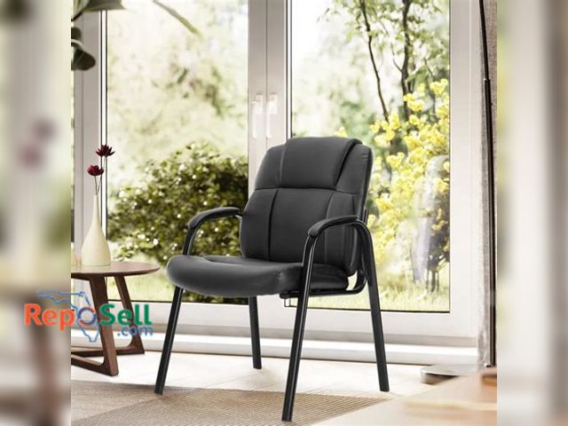 Lot 31-5221 - (10) Black Lopez L-D Guest Chairs - Appears New, 1st Pic Is Representation Of Item, (1) Open Box May...