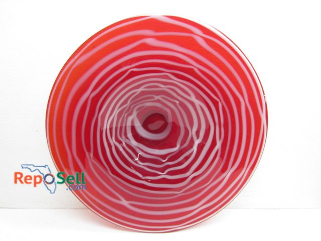Lot 31-3393 - Large Blown Glass Bowl - Approx 2' Wide