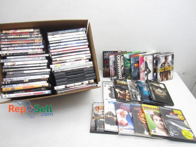 Lot 31-9462 - Lot of DVD's (approx 100): Purge, Batman, Star Wars, etc.