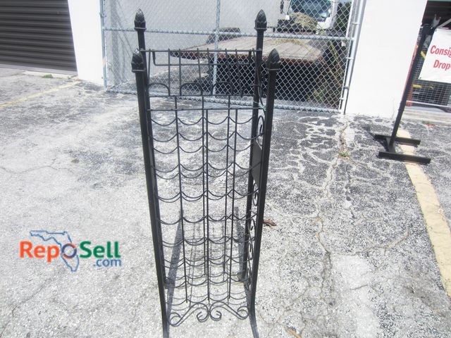 Lot 31-2095 - Metal Wine Rack