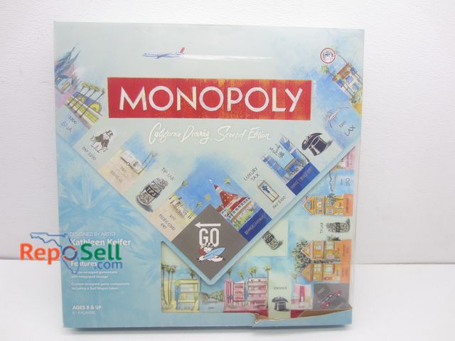 Lot 31-9207 - Monopoly "California Dreaming" Special Edition - Appears Unused
