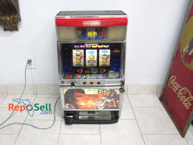Lot 31-1022 - Elvis Arcade Slot Machine - Tested, Power On And Plays