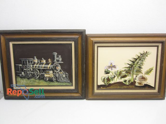 Lot 31-9068 - (2) Framed Original Oil Paintings By Walcutt, Largest Is 23.5"x20"