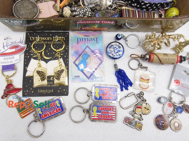 Lot 31-7469 - Approx. (150) Various Key Chains
