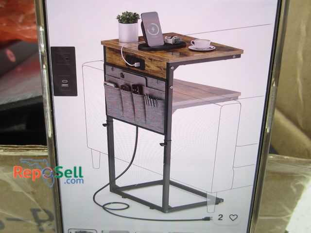 Lot 31-2543 - Computer Side Table; Appears New in Box; Model BZ18-RB (Photo is an example and may not be exact mat...