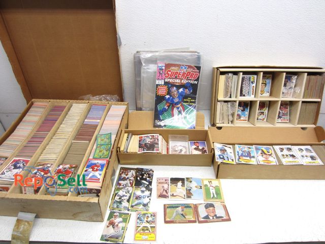 Lot 31-5112 - Large Lot of Sports Cards 1970's to 90's