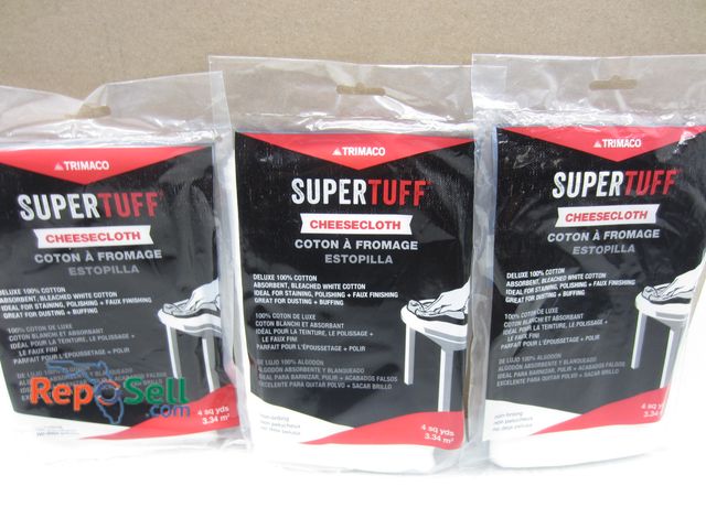 Lot 31-2072 - (80) New Trimaco Super Tuff Cheese Cloth