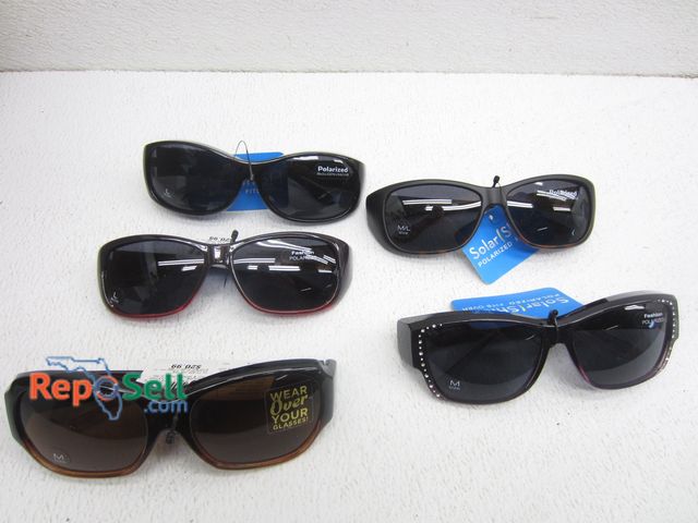 Lot 31-4098 - (50) Foster Grant Polarized Sunglasses that Fit over Regular Glasses - $1,000 Retail