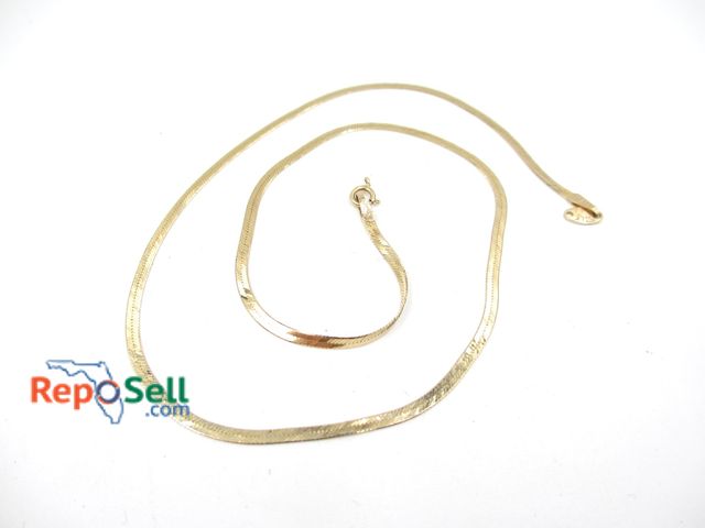 Lot 31-2026 - 14K Yellow Gold 15" Chain - 2.97g