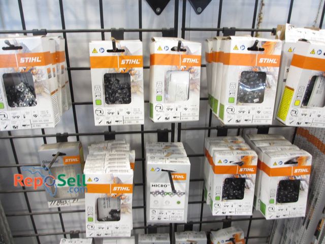Lot 31-1322 - Lot contains 75 new Stihl chainsaw chains in original packaging. The set includes various SKUs, as s...