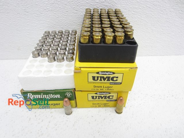 Lot 31-2477 - (139) rds Remington 9mm Luger 115gr