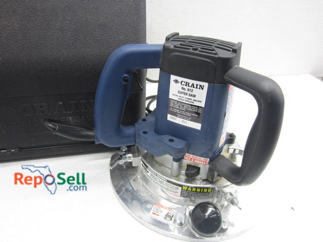 Lot 31-1251 - Crain Super Saw #812 With Case - Power On