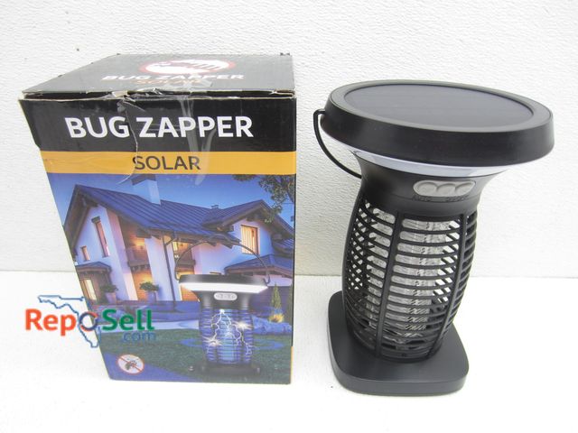 Lot 31-6248 - Solar Bug Zapper #SE563 - Powers On/Appears New