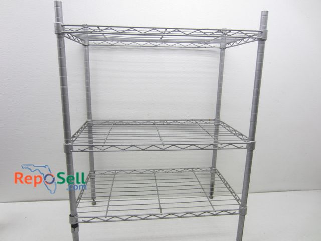 Lot 31-5365 - 3-Tier NSF Metal Storage Rack 30"x23"x13"