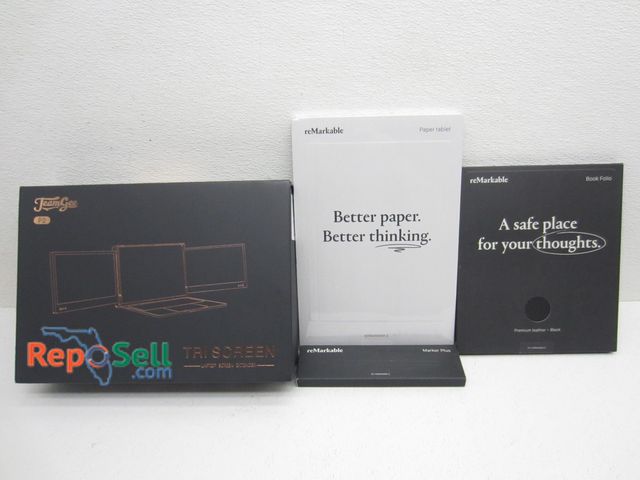 Lot 31-9147 - Tri Screen Book Folio, Marker Paper, Paper Tablet