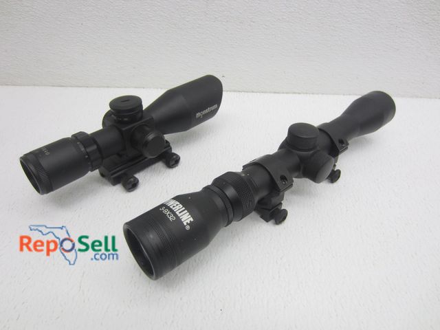 Lot 31-9143 - (2) Scopes: PowerLine 3-9x32 and Monstrum 3-9x40