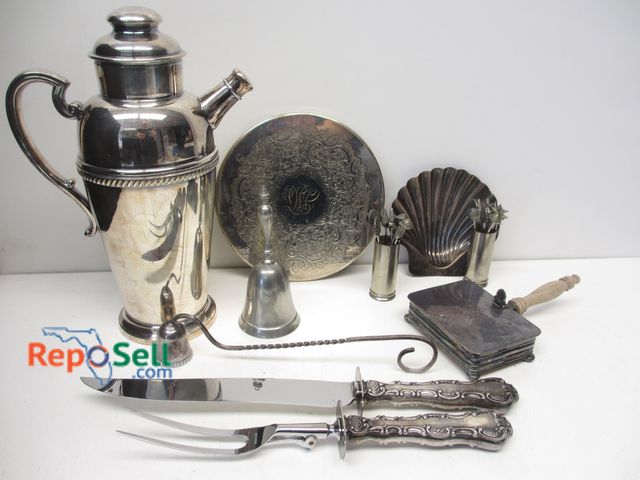 Lot 31-6034 - Lot of Silver Plate