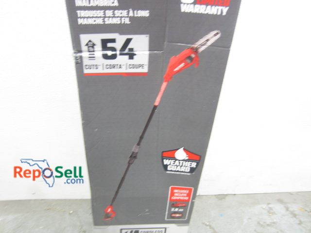 Lot 31-2139 - Craftsman Cordless Pole Saw Kit: Includes 2.0AH Battery &amp; Charger, #CMCP563001