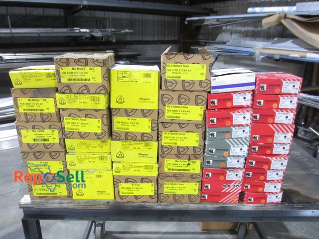 Lot 31-8228 - (36) Boxes of Sandpaper Klingspor 5"  Rhynogrip. Various Grits