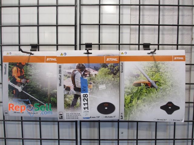 Lot 31-1128 - Eight New Stihl Brush Cutting Blades Compatible With Stihl FS Models 80 Through 131. Packaged Indivi...