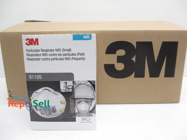 Lot 31-1349 - (160) 3M N95 Masks #81105 Exp 08/26 - (1) Case