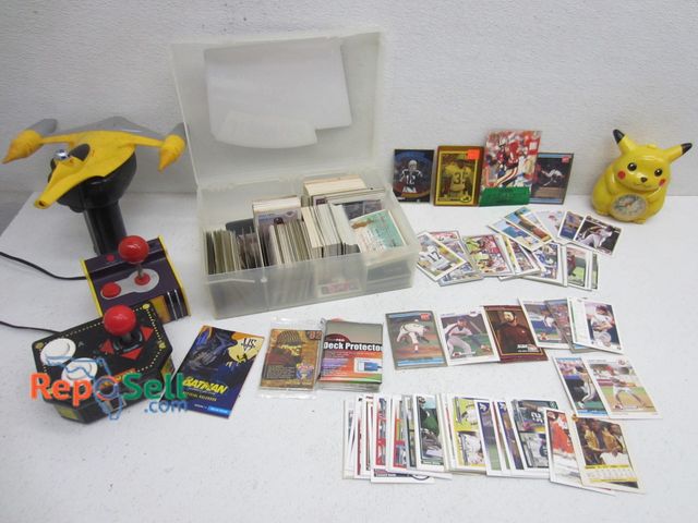 Lot 31-9456 - Lot of Sports Cards and Electronic Toys