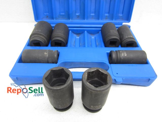 Lot 31-5443 - G/P Impact Sockets - 1 1/2 to 1"