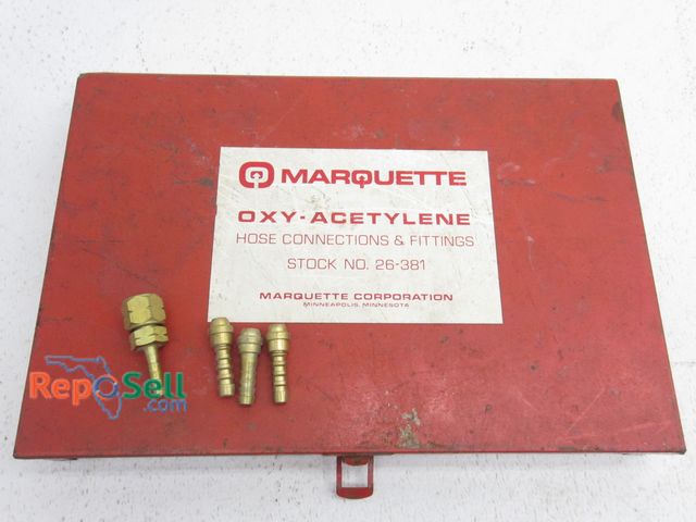 Lot 31-9276 - Marquette Oxy Acetylene Fittings #26-381