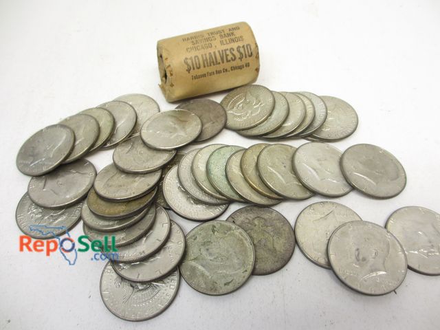 Lot 31-9039 - (57) JFK 40% Silver Half Dollars