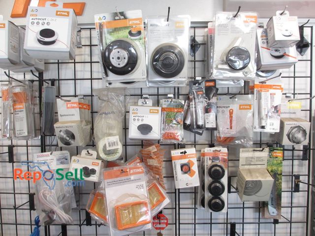 Lot 31-1325 - (55) New Replacement Parts From Stihl, Including Various Trimmer Heads, Spool Assemblies, Polycut Co...