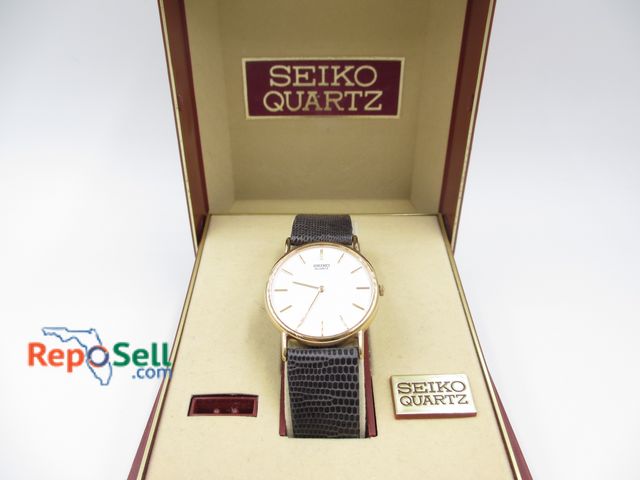Lot 31-3035 - Seiko Men's Dress Watch with Box &amp; New Battery