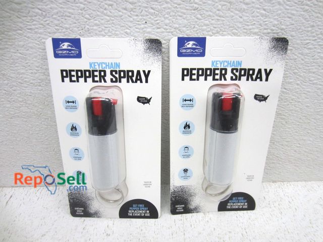 Lot 31-7032 - (2) New Keychain Pepper Sprays Up To 16'