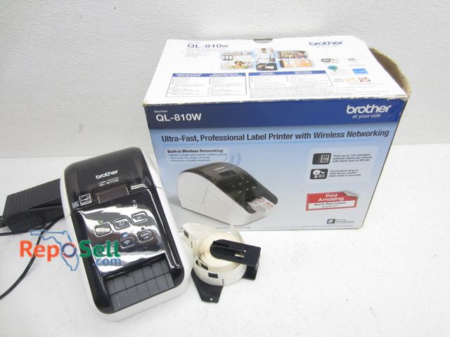 Lot 31-9270 - Brother QL-810W Wifi Label Printer - Power On