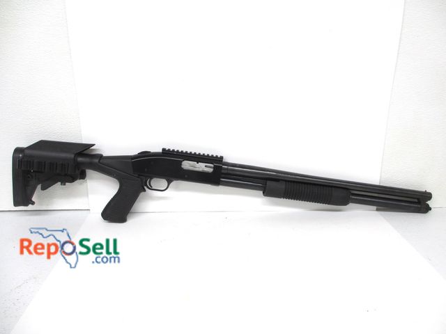 Lot 31-7168 - Mossberg 500A 12ga Pump Action Shotgun  with 20" Barrel, Adjustable Buttstock, Cylinder Bore, 3" Cha...