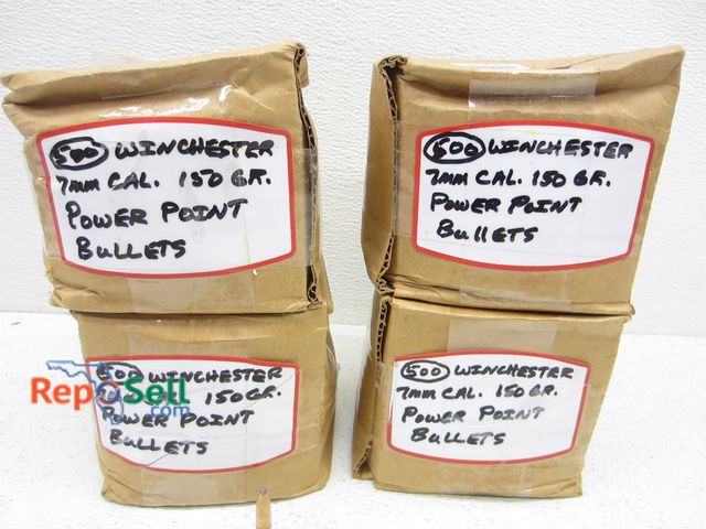 Lot 31-2277 - Approx (2000) Winchester Power Point 7mm Bullets 150gr