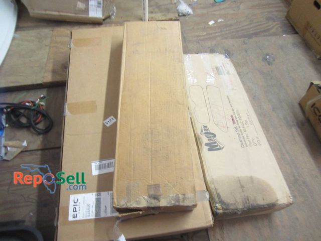 Lot 31-1140 - (3) Golf Cart Seat Sets: MagJax Club Car EZ-Go Yamaha MJRS8000B E20 White Oyster Gray