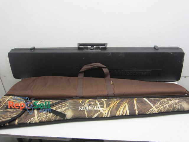 Lot 31-2417 - (1) Red Head Woodstream Hard Case &amp; (2) Soft Long Gun Cases