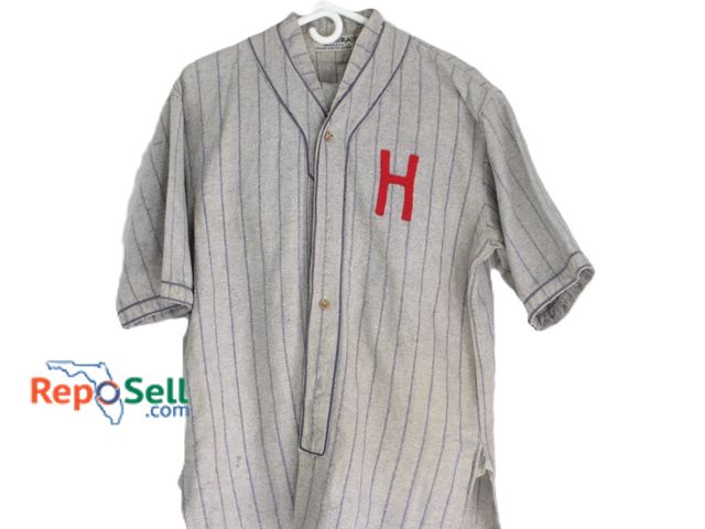 Lot 31-1229 - Vintage Athletic Jersey and Pants; Geiger's Service Station; Manufactured in Chicago