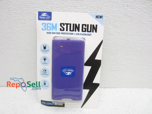 Lot 31-7376 - New 36M Stun Gun With Flashlight And Charger