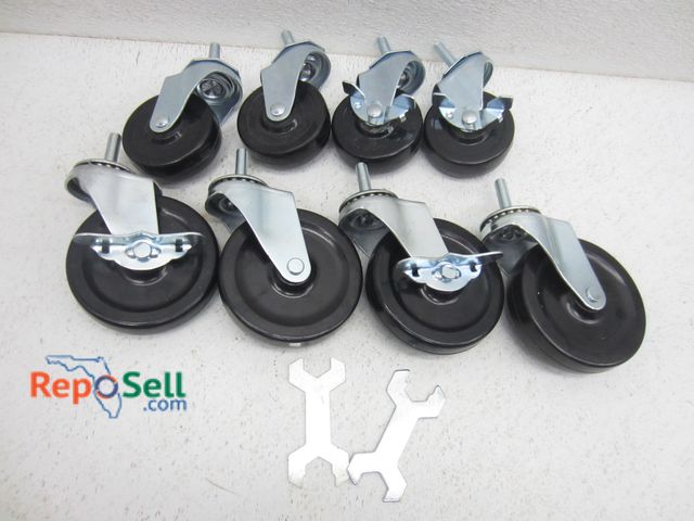 Lot 31-9438 - (2) sets of castors