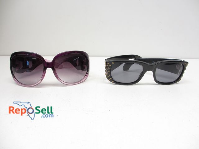 Lot 31-1533 - (2) Pair Sunglasses: Emmanuelle Khanh Paris and NYS Collection