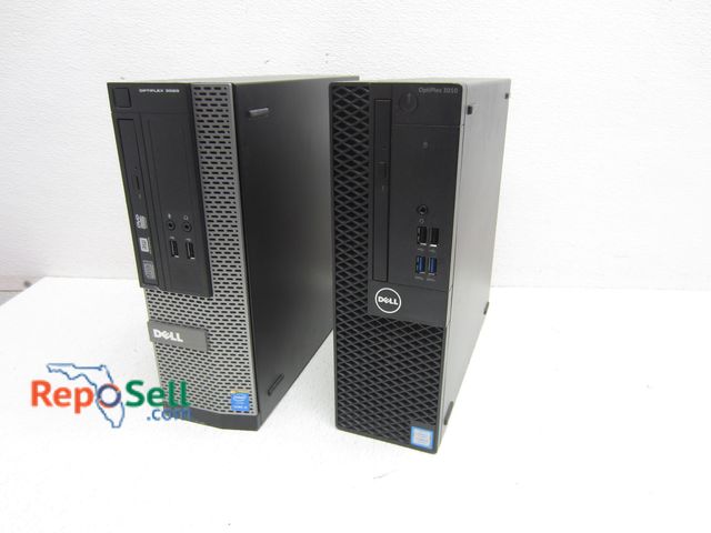 Lot 31-5412 - Dell Optiplex 3020, intel Core i5, Windows 10 Pro, SSD, s/n 29620301798 And Optiplex 3050, intel Cor...