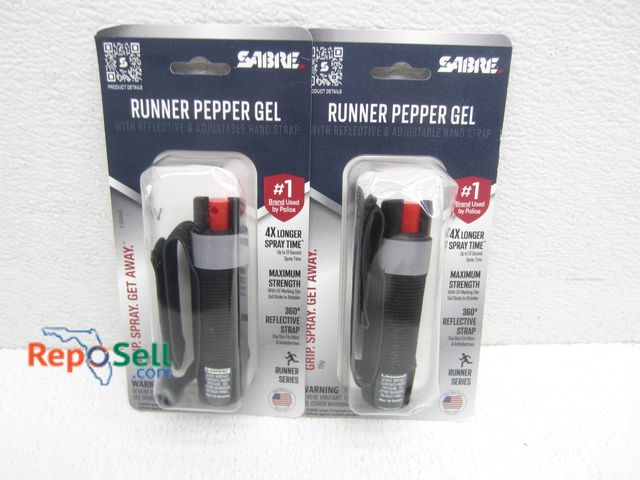 Lot 31-3274 - (2) New Sabre Runner Pepper Sprays
