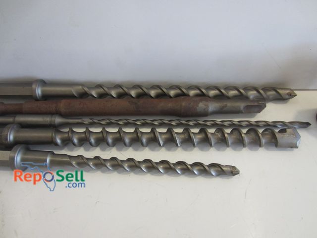 Lot 31-1214 - (6) New large Concrete Drill Bits - 3/8", 13.5, etc