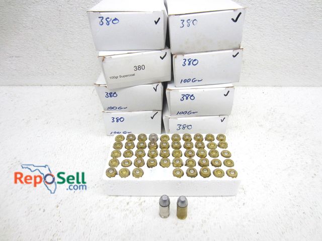 Lot 31-6195 - (400) rds .380 Ammo 100g - (8) Boxes