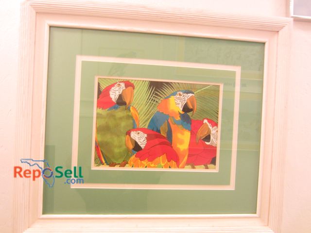 Lot 31-1441 - Framed Art By Terri 10/250 29"x25" #76