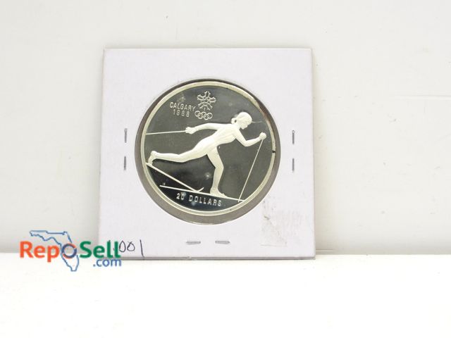 Lot 31-1004 - 1986 Canadian $20 92.5% Silver Coin - 34.07g