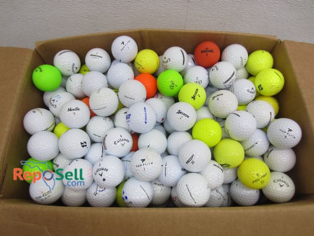 Lot 31-9395 - (300) Used Golf Balls: Titleist, Callaway, Taylormade, etc.