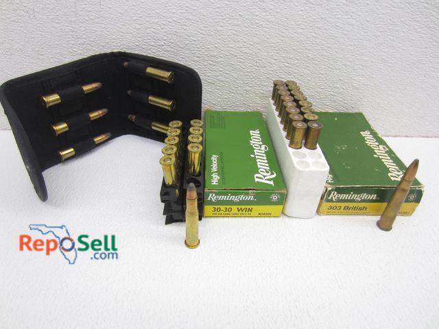 Lot 31-9142 - (16) Rds 30-30 Win, (17) Rds 303 Brittish